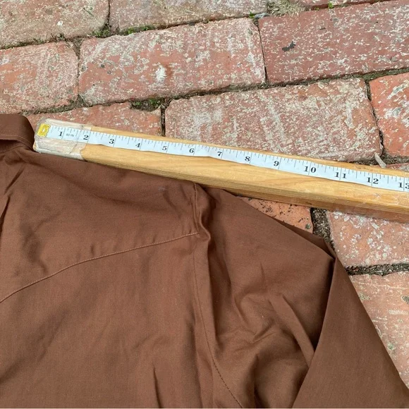 Vintage Karman western embroidered Flower Horseshoe Pearl Snap shirt - Picture 8 of 9